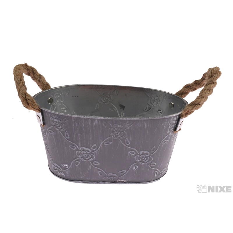 PLECHOVÝ OBAL OVÁL 18x9cm*MIX BAREV