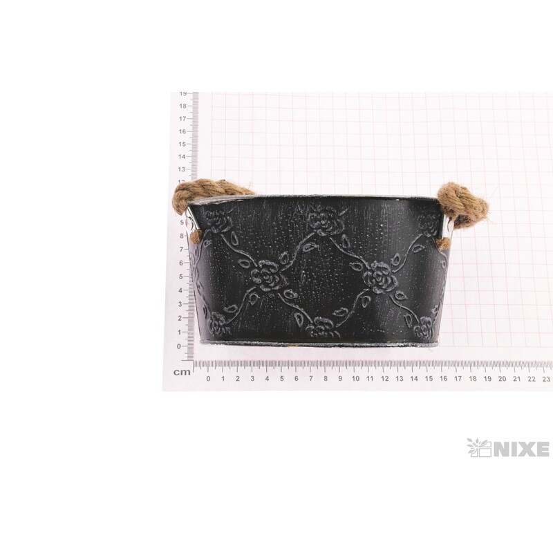 PLECHOVÝ OBAL OVÁL 18x9cm*MIX BAREV