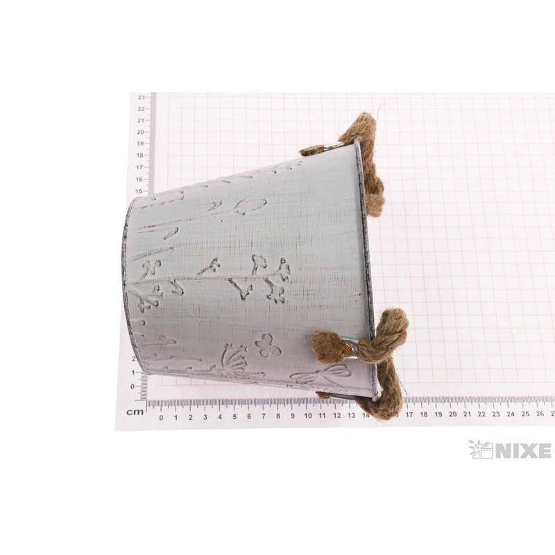 PLECHOVÝ OBAL 16x15cm*BÍLÁ