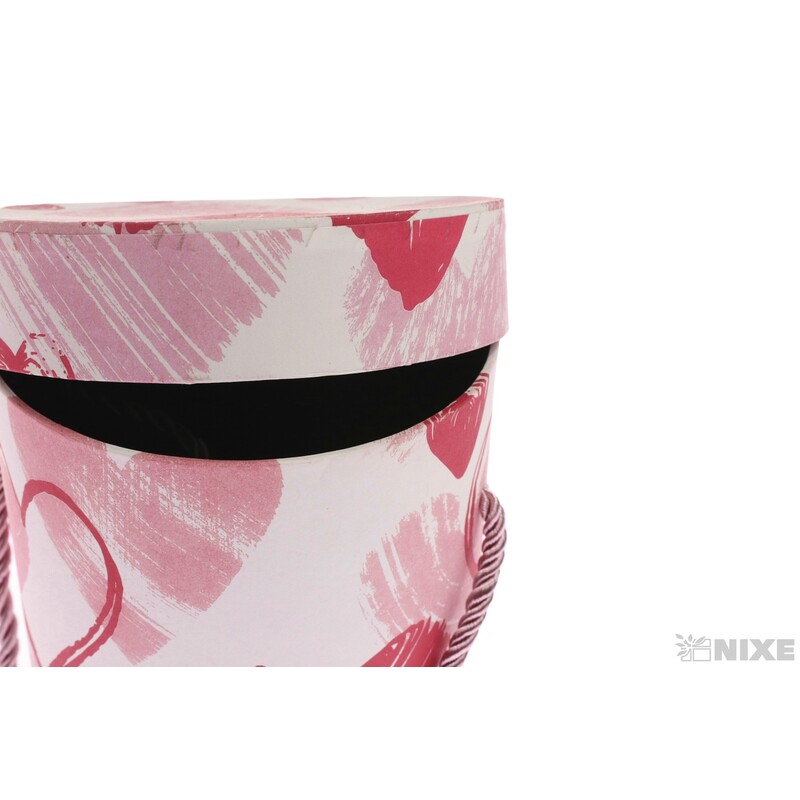 KVĚTINOVÝ BOX 3ks pr. 18x17cm 15x15 11x12*ČERVENÁ