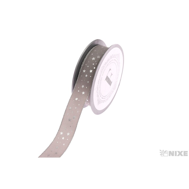 STUHA HVĚZDIČKA 23mmx10m*STŘÍBRNÁ