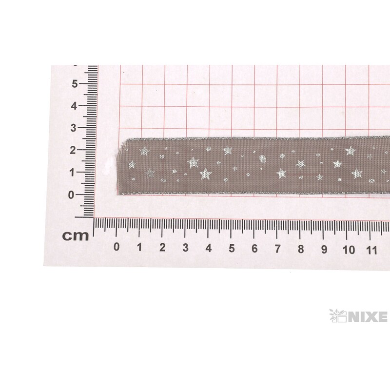 STUHA HVĚZDIČKA 23mmx10m*STŘÍBRNÁ