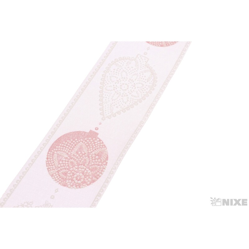 STUHA VÁNOCE 50mmx5m*BÍLÁ+RŮŽOVÁ