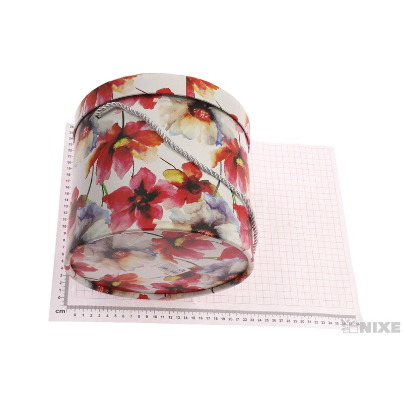 KVĚTINOVÝ BOX 3ks pr. 19x22cm 17x15 15x14*MIX BAREV