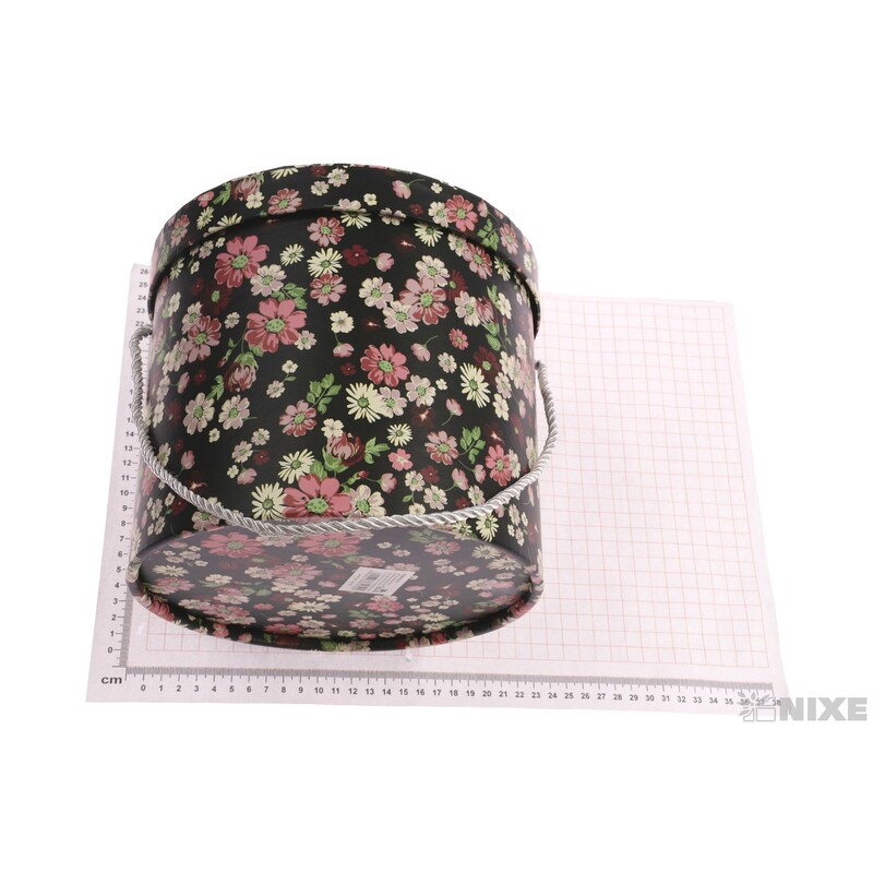 KVĚTINOVÝ BOX 3ks pr. 19x22cm 17x15 15x14*MIX BAREV