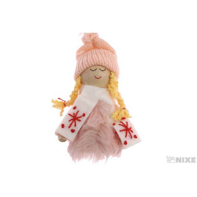 ZÁVĚS HOLČIČKA 3x8cm*MIX BAREV