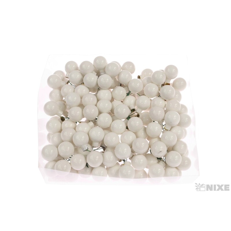 KOULE NA DR. 2,5x10,5cm 144ks MAT*BÍLÁ