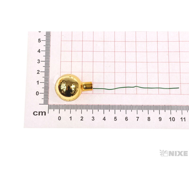 KOULE NA DR. 2,5x10,5cm 144ks*ZLATÁ