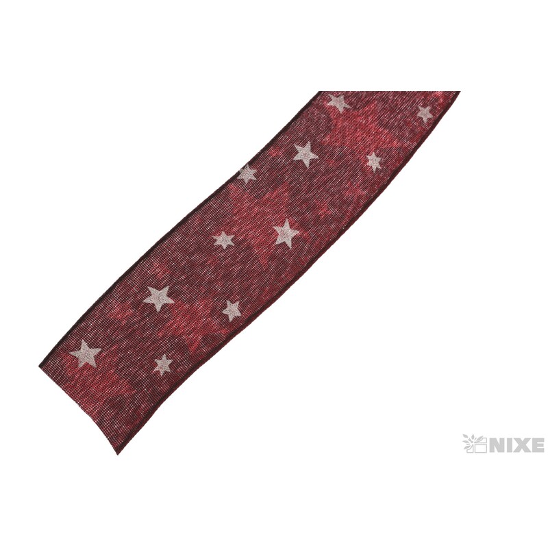 NOBARA 9258 40mmx20m*BORDOVÁ+STŘÍBRNÁ