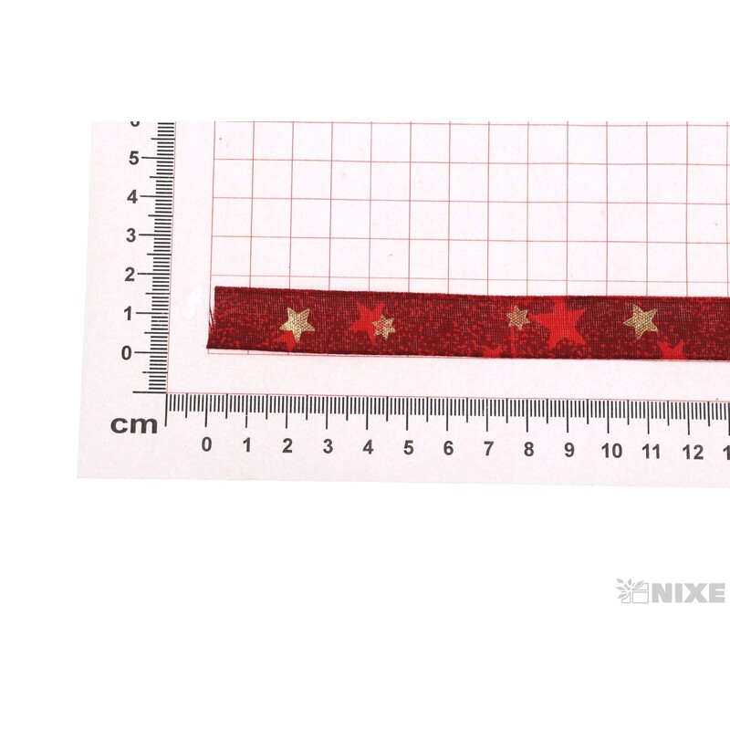 NOBARA 9258 15mmx20m*ČERVENÁ+ZLATÁ