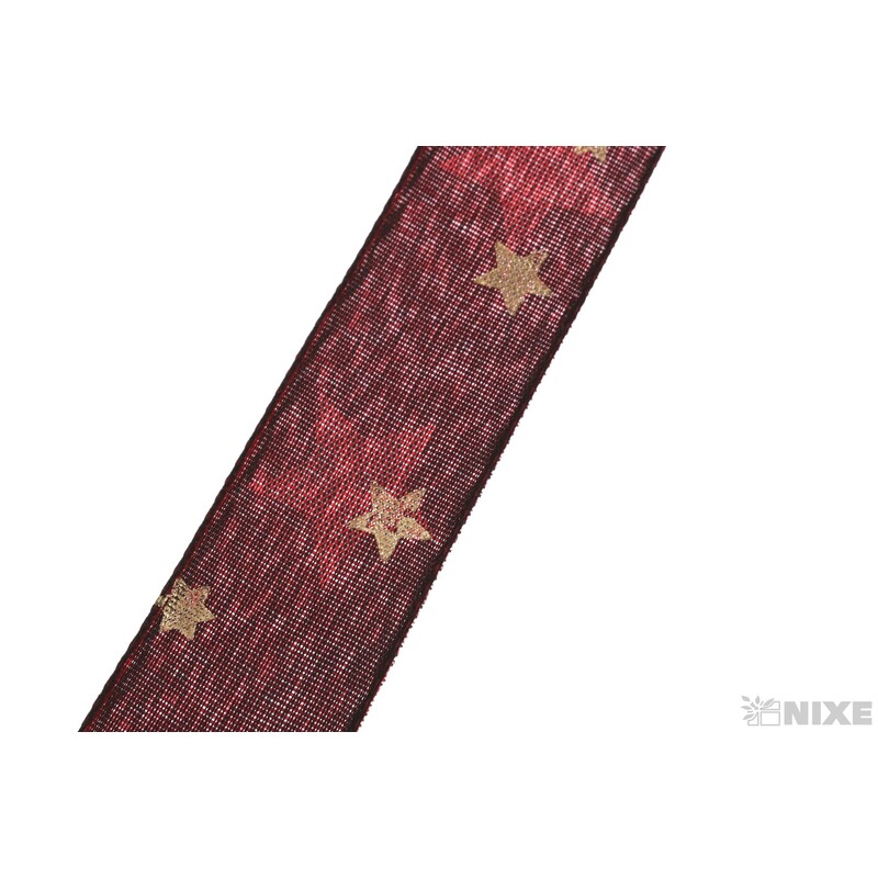 NOBARA 9258 25mmx20m*BORDOVÁ+STŘÍBRNÁ