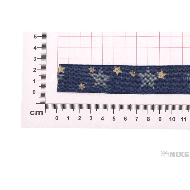 NOBARA 9258 25mmx20m*MODRÁ+ZLATÁ