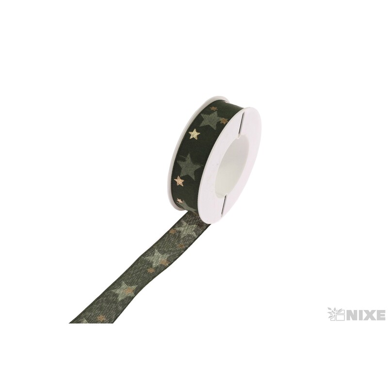 NOBARA 9258 25mmx20m*ZELENÁ+ZLATÁ