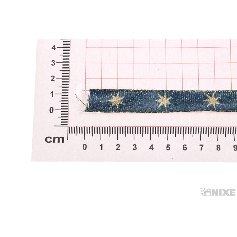 STAR 9255 15mmx20m*MODRÁ+ZLATÁ