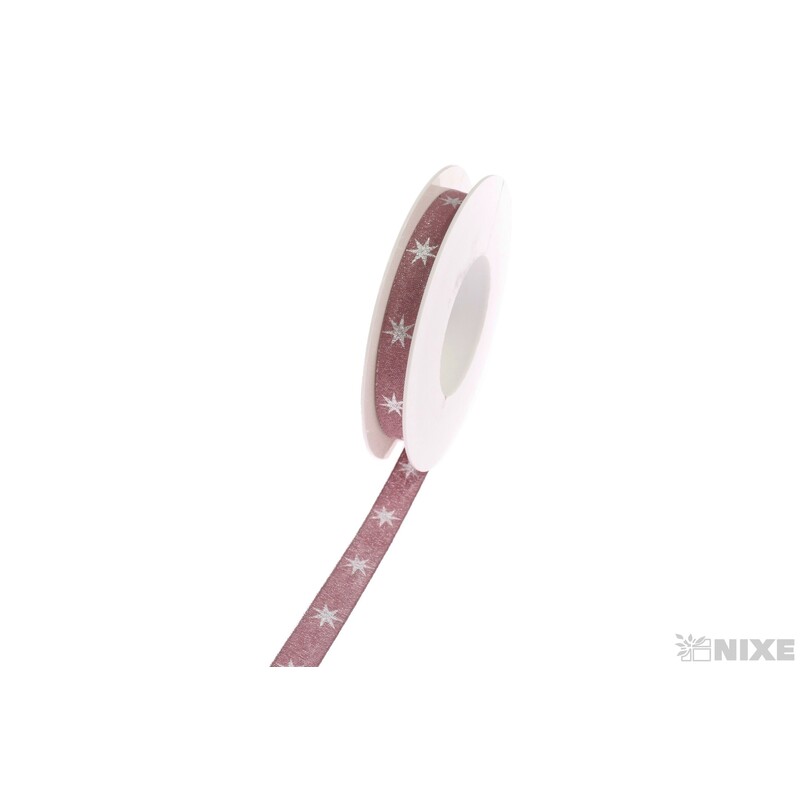 STAR 9255 15mmx20m*RŮŽOVÁ+STŘÍBRNÁ