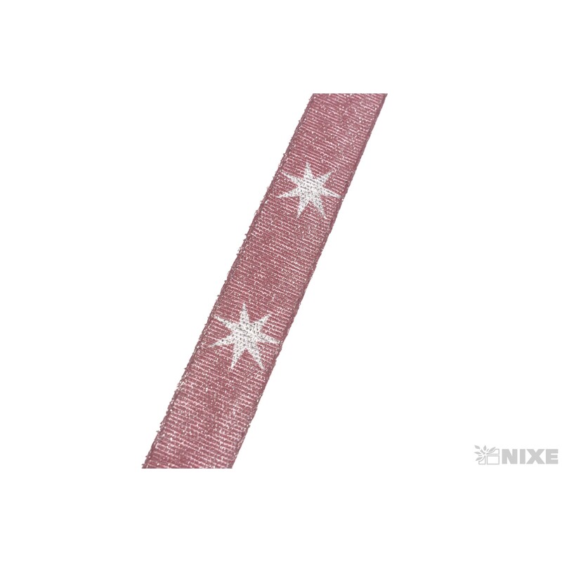 STAR 9255 15mmx20m*RŮŽOVÁ+STŘÍBRNÁ