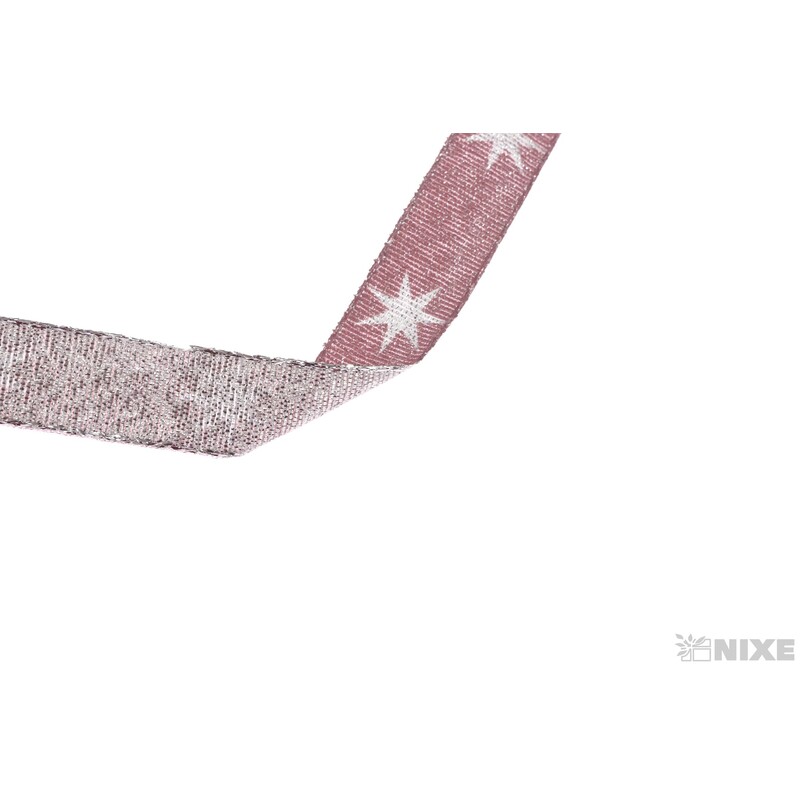 STAR 9255 15mmx20m*RŮŽOVÁ+STŘÍBRNÁ