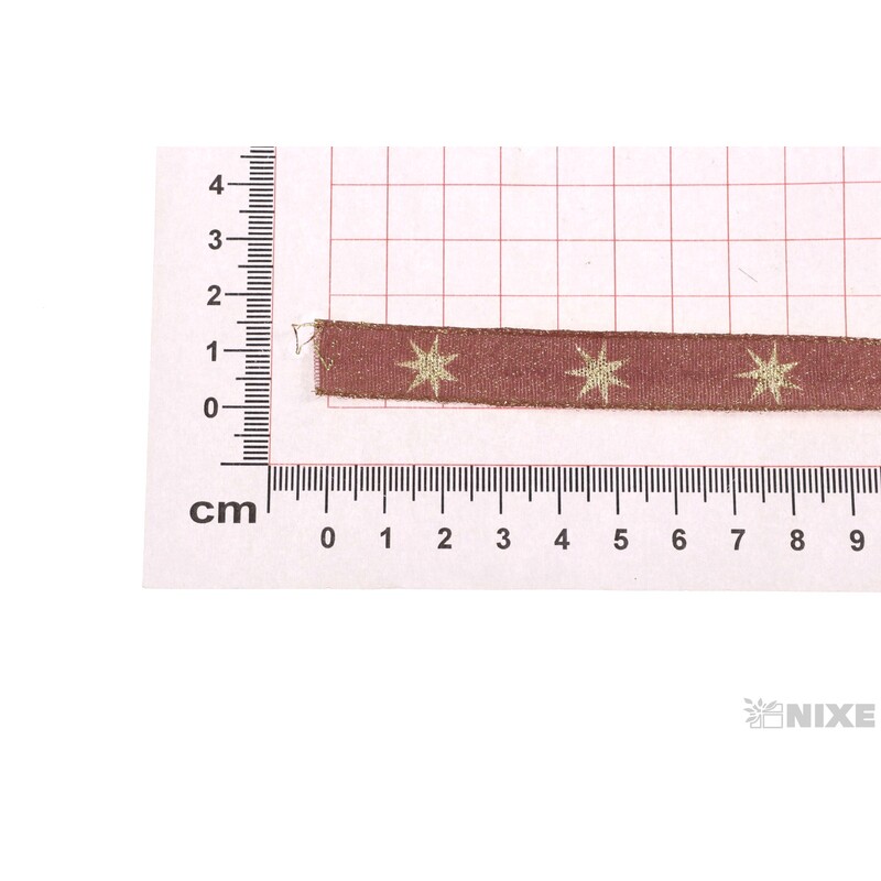 STAR 9255 15mmx20m*RŮŽOVÁ+ZLATÁ