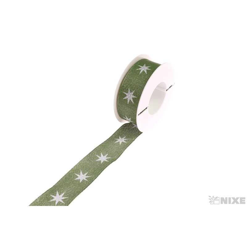 STAR 9255 40mmx20m*ZELENÁ+STŘÍBRNÁ