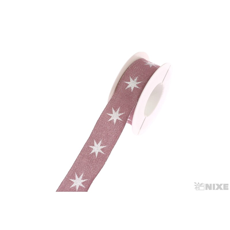 STAR 9255 40mmx20m*RŮŽOVÁ+STŘÍBRNÁ