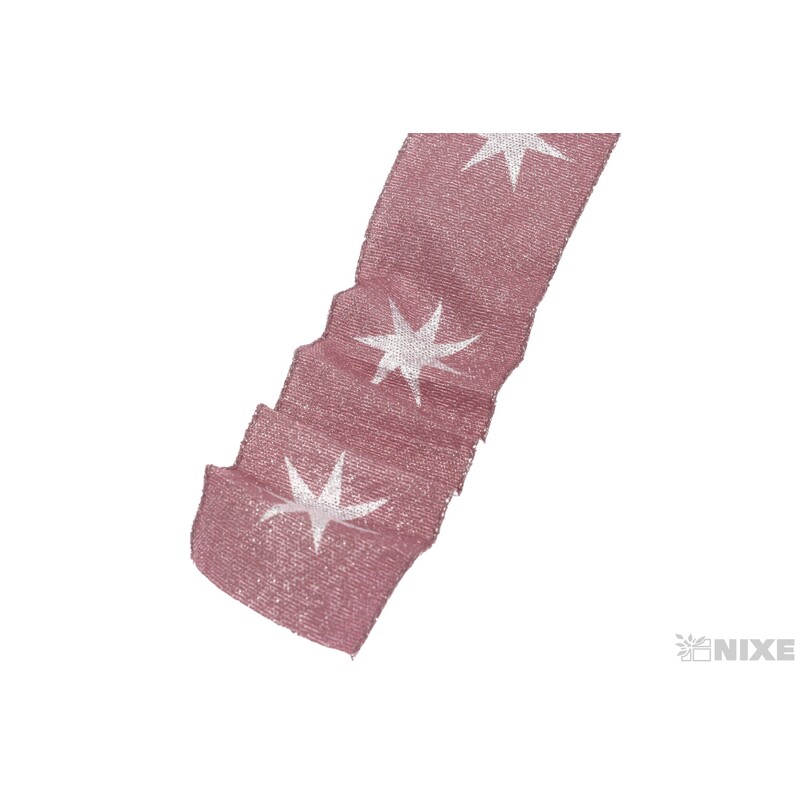 STAR 9255 40mmx20m*RŮŽOVÁ+STŘÍBRNÁ