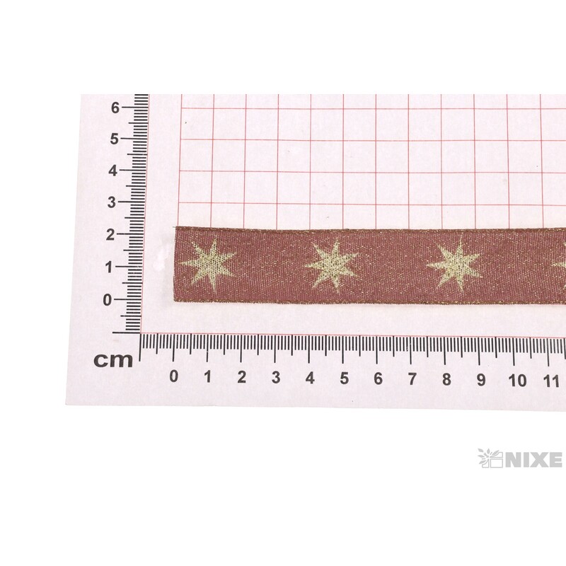 STAR 9255 25mmx20m*RŮŽOVÁ+ZLATÁ