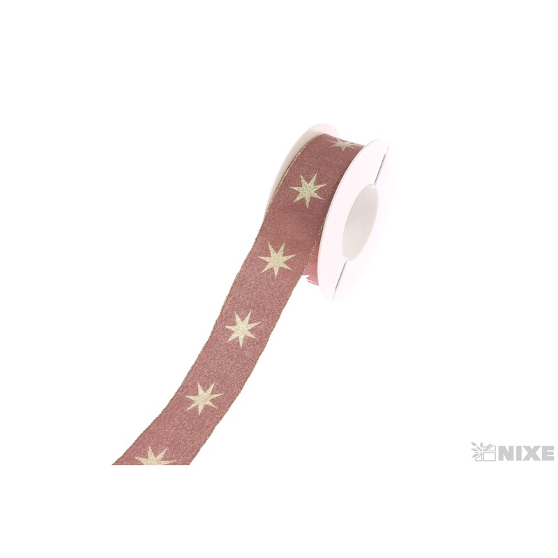 STAR 9255 40mmx20m*RŮŽOVÁ+ZLATÁ