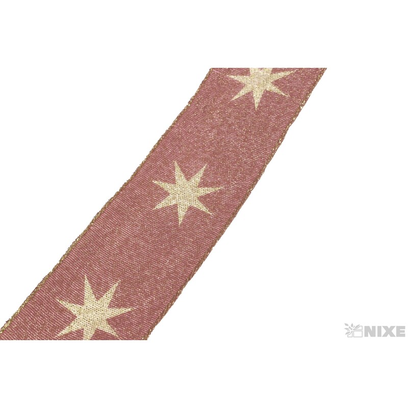 STAR 9255 40mmx20m*RŮŽOVÁ+ZLATÁ