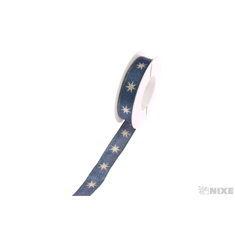 STAR 9255 25mmx20m*MODRÁ+ZLATÁ