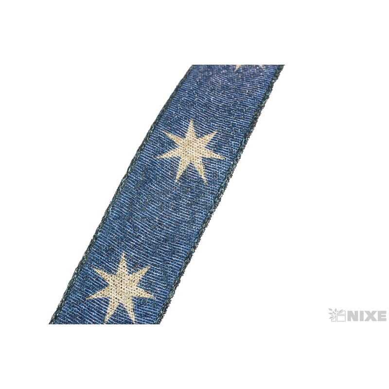 STAR 9255 25mmx20m*MODRÁ+ZLATÁ