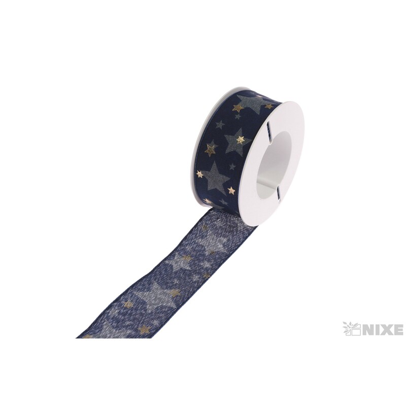 NOBARA 9258 40mmx20m*MODRÁ+ZLATÁ