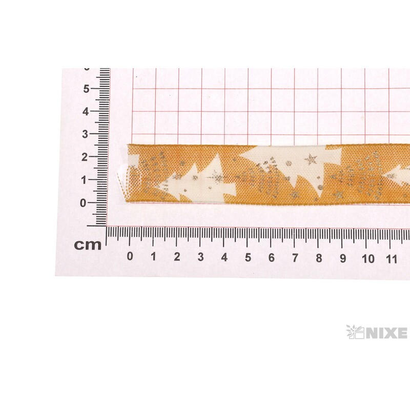 VIRINIA 51407 25mmx20m*ORANŽOVÁ+ZLATÁ