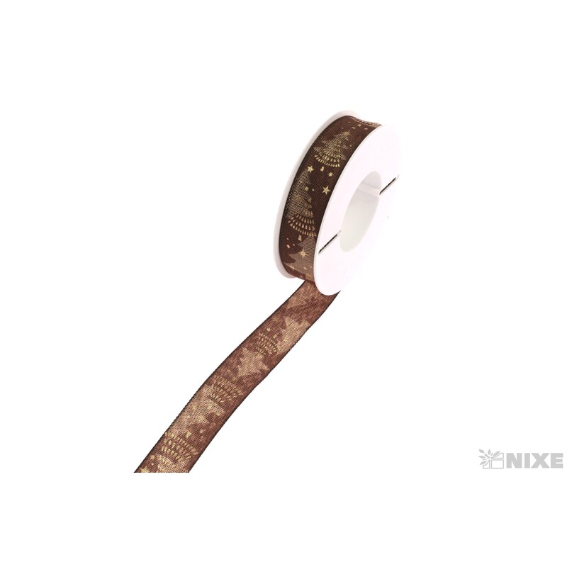 VIRINIA 51407 25mmx20m*HNĚDÁ+ZLATÁ