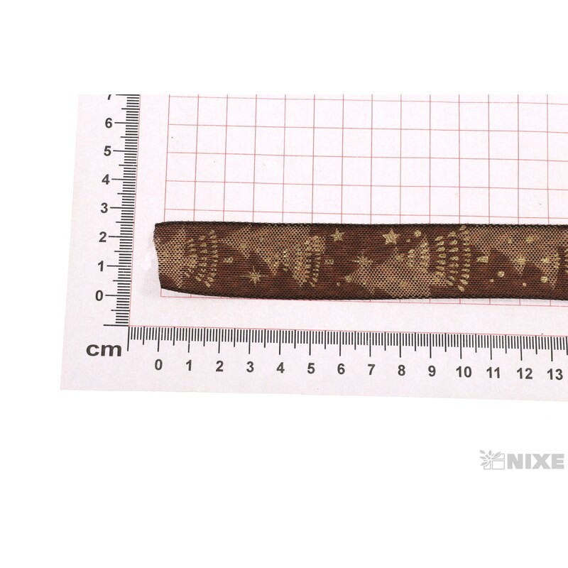 VIRINIA 51407 25mmx20m*HNĚDÁ+ZLATÁ