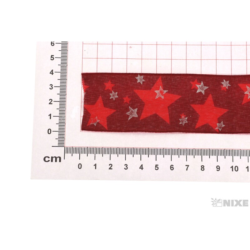 NOBARA 9258 40mmx20m*ČERVENÁ+ZLATÁ