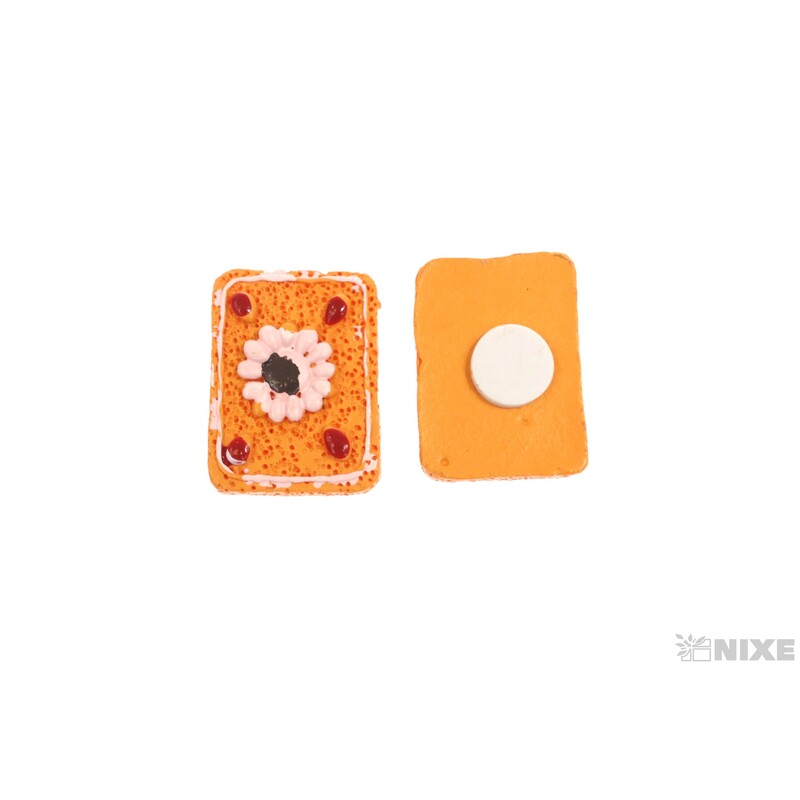 PERNÍČEK NALEP. 3cm 8ks*ORANŽOVÁ