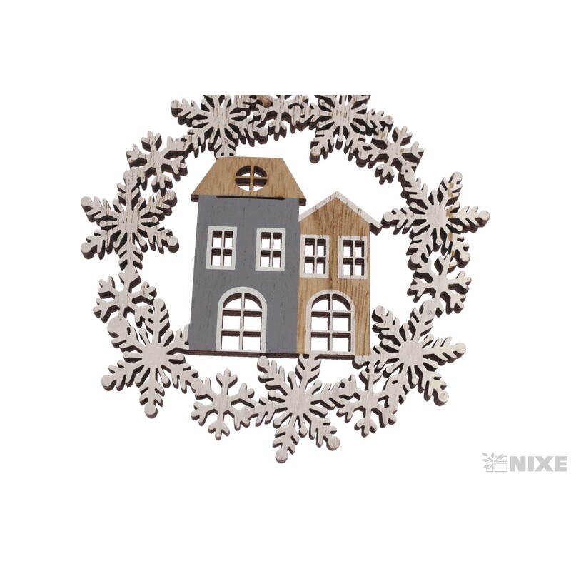 ZÁVĚS DOMEČKY 10cm*