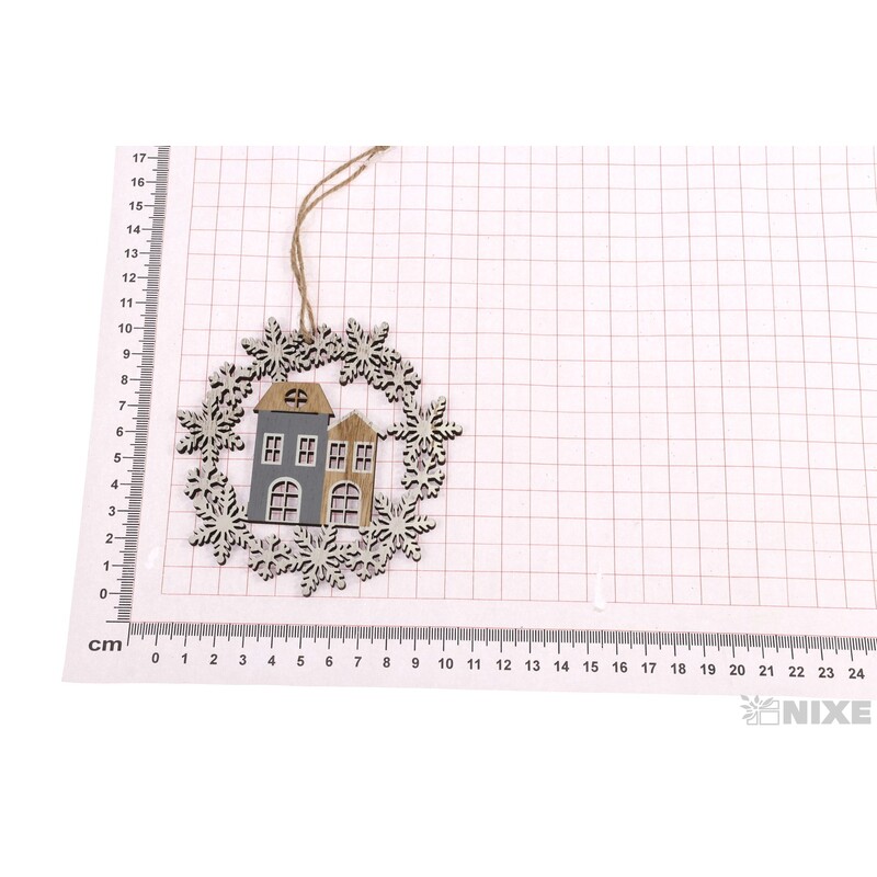 ZÁVĚS DOMEČKY 10cm*