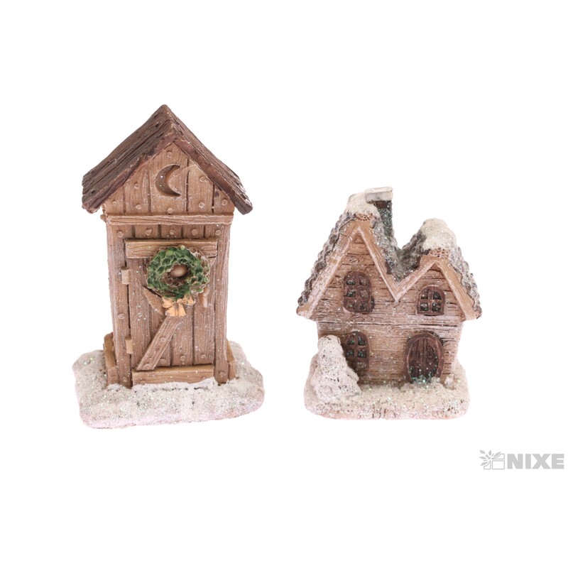 DOMEČEK NALEP. 3x7cm 4ks*