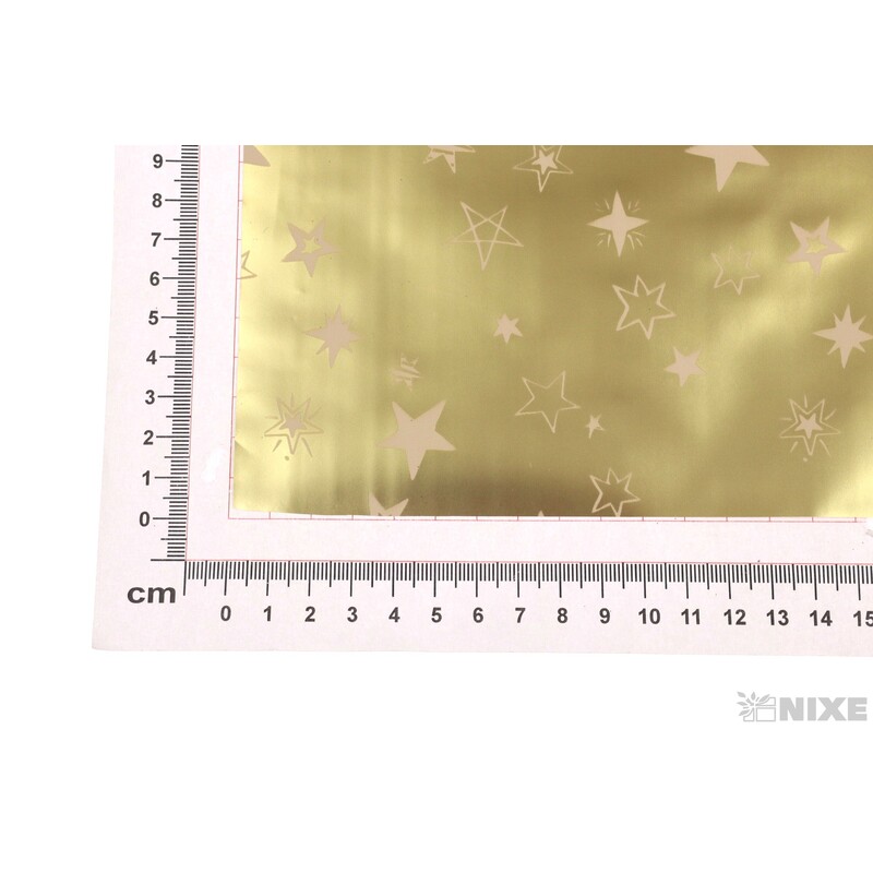 ROLE PLAST VÁNOCE 50cmx10yd*ZLATÁ