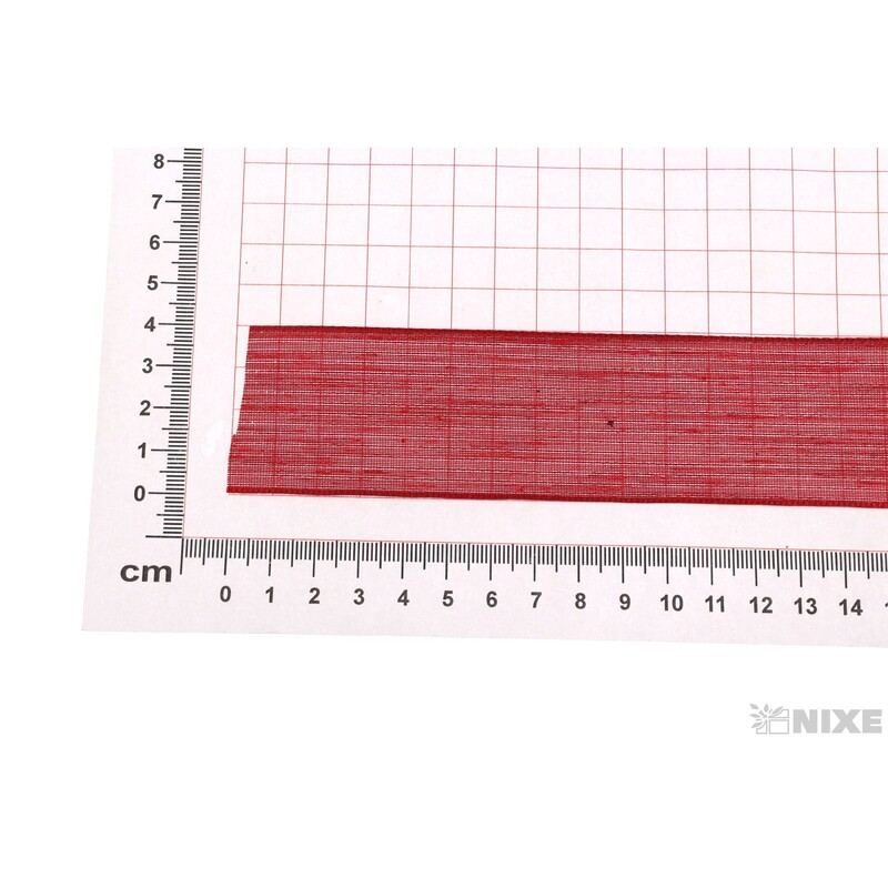PLÁTNOVÁ STUHA MTP 40mmx25m*ČERVENÁ 100645