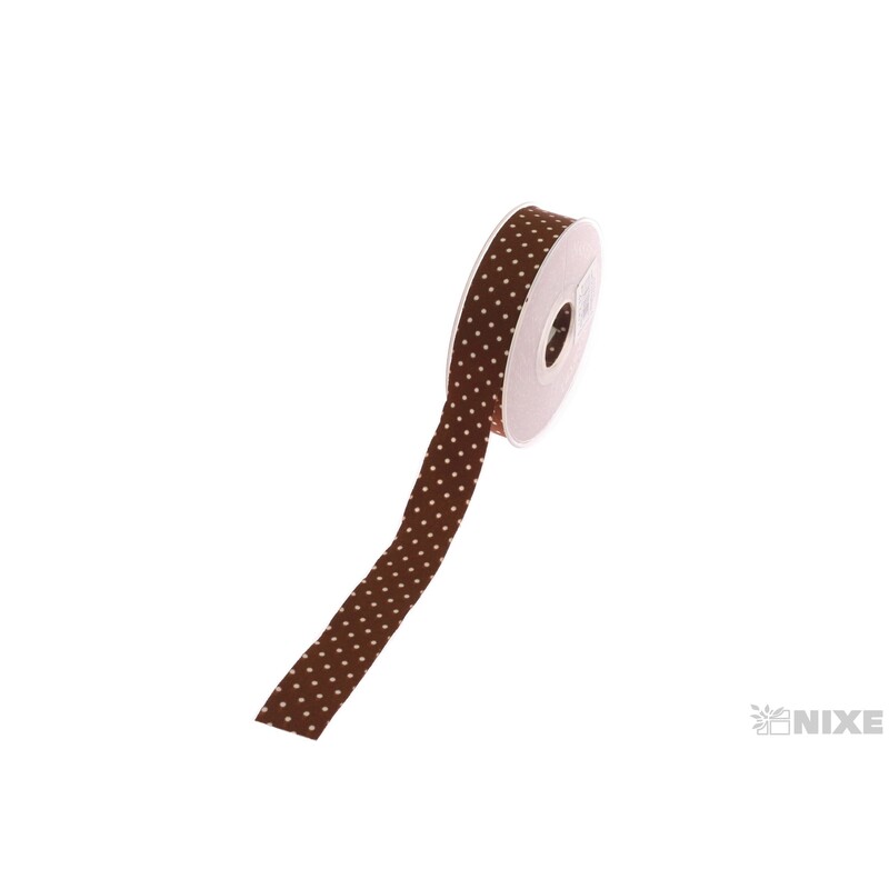 STUHA DOTS 25mmx15m*HNĚDÁ