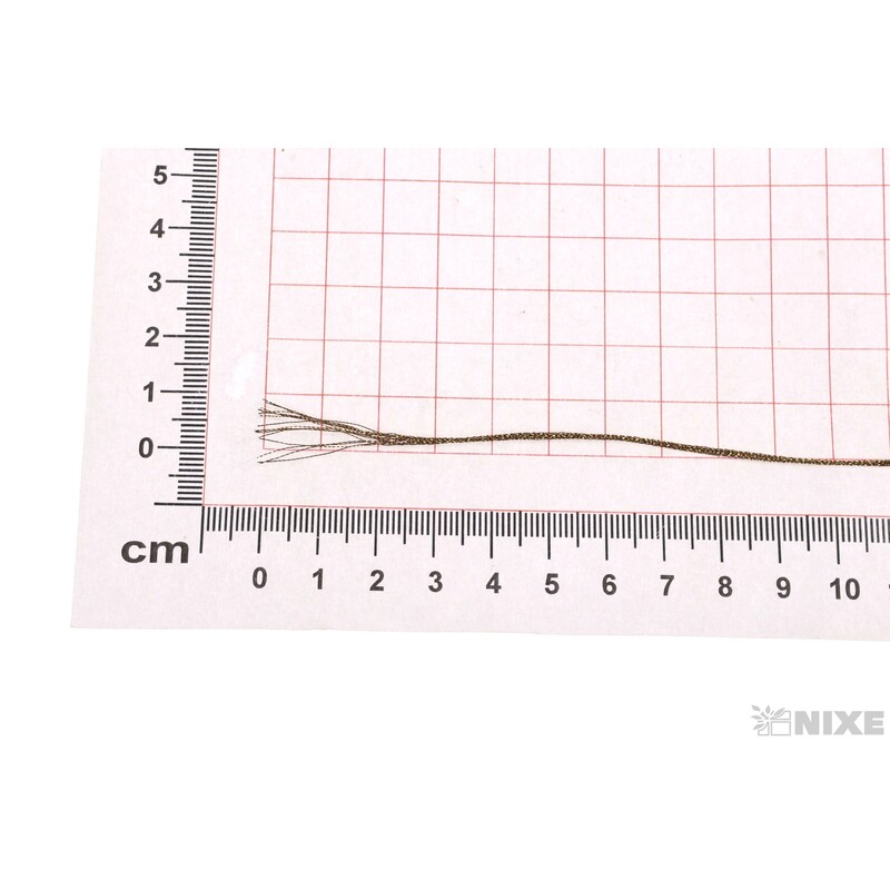 STUHA SHINY CORD 01mmx50m*MĚDENÁ