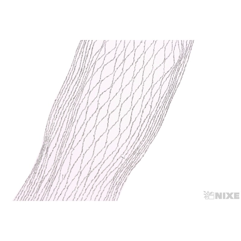 STUHA CANCAN 40mmx10m*STŘÍBRNÁ