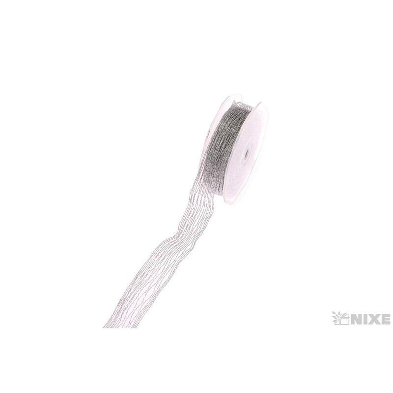 STUHA CANCAN 25mmx10m*STŘÍBRNÁ