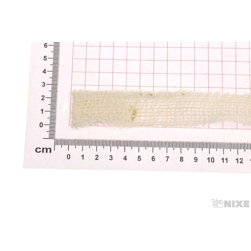 STUHA JUTA 25mmx9m*BÍLÁ