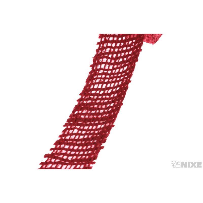 STUHA JUTA 25mmx9m*ČERVENÁ