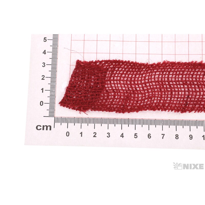 STUHA JUTA 40mmx9m*ČERVENÁ