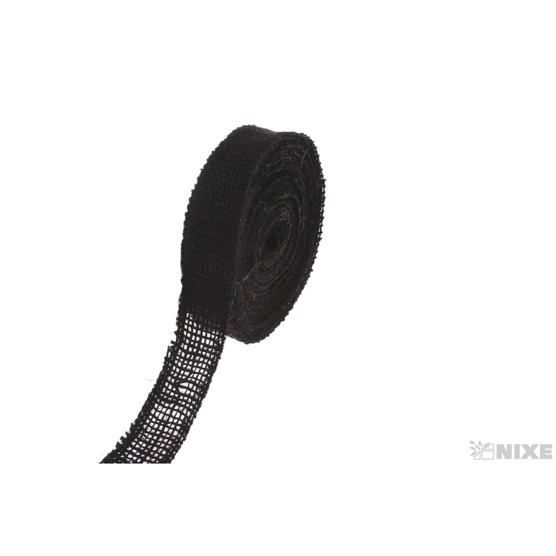 STUHA JUTA 40mmx9m*ČERNÁ