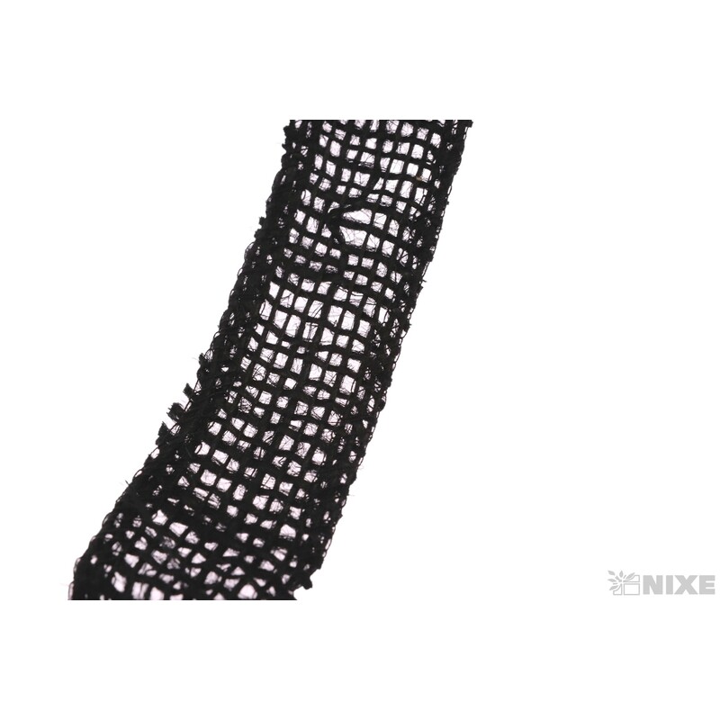 STUHA JUTA 25mmx9m*ČERNÁ